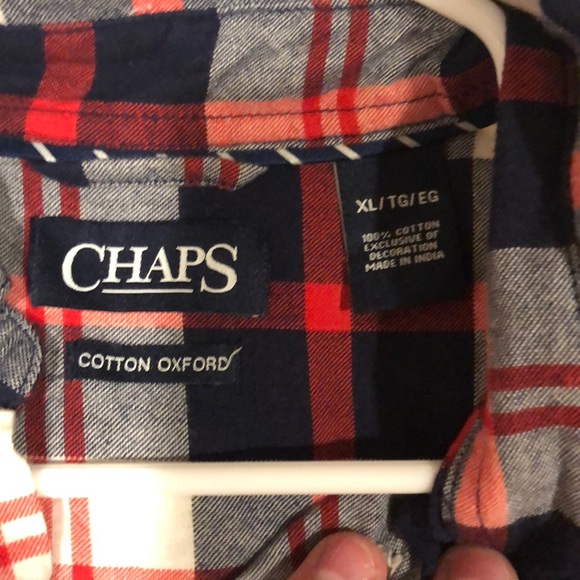 Chaps Flannel Shirt XL - Picture 3 of 3